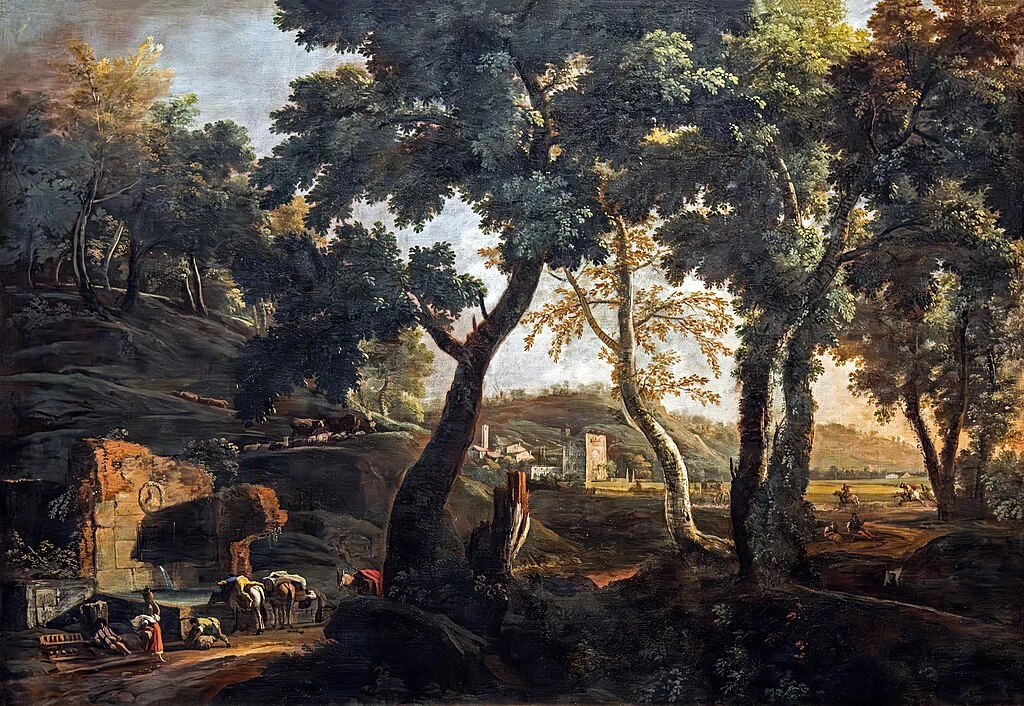 Paesaggio con cavalli che si abbeverano - Gallerie dell'Accademia, Venezia